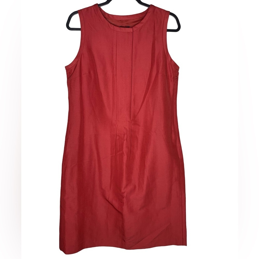NWT Talbots Red Silk Blend Dress